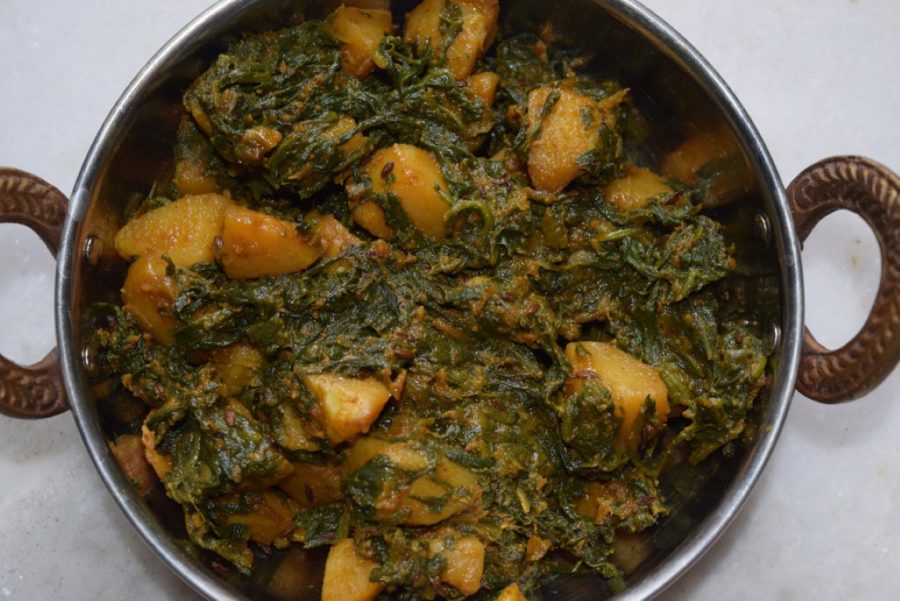 aloo-palak
